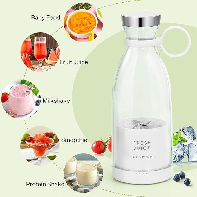NutriTurbo Mini Juicer Blender Bottle
