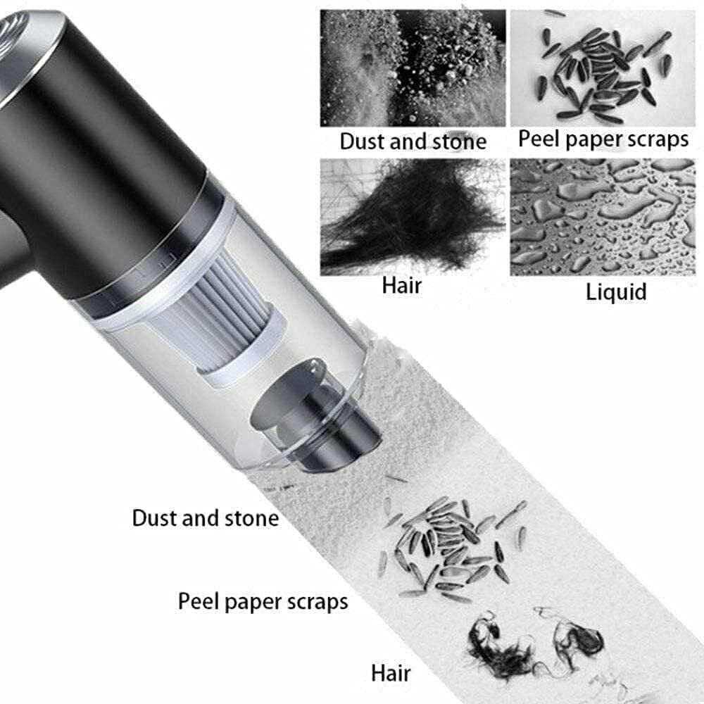 TurboX Portable Air Duster Wireless Vacuum Cleaner