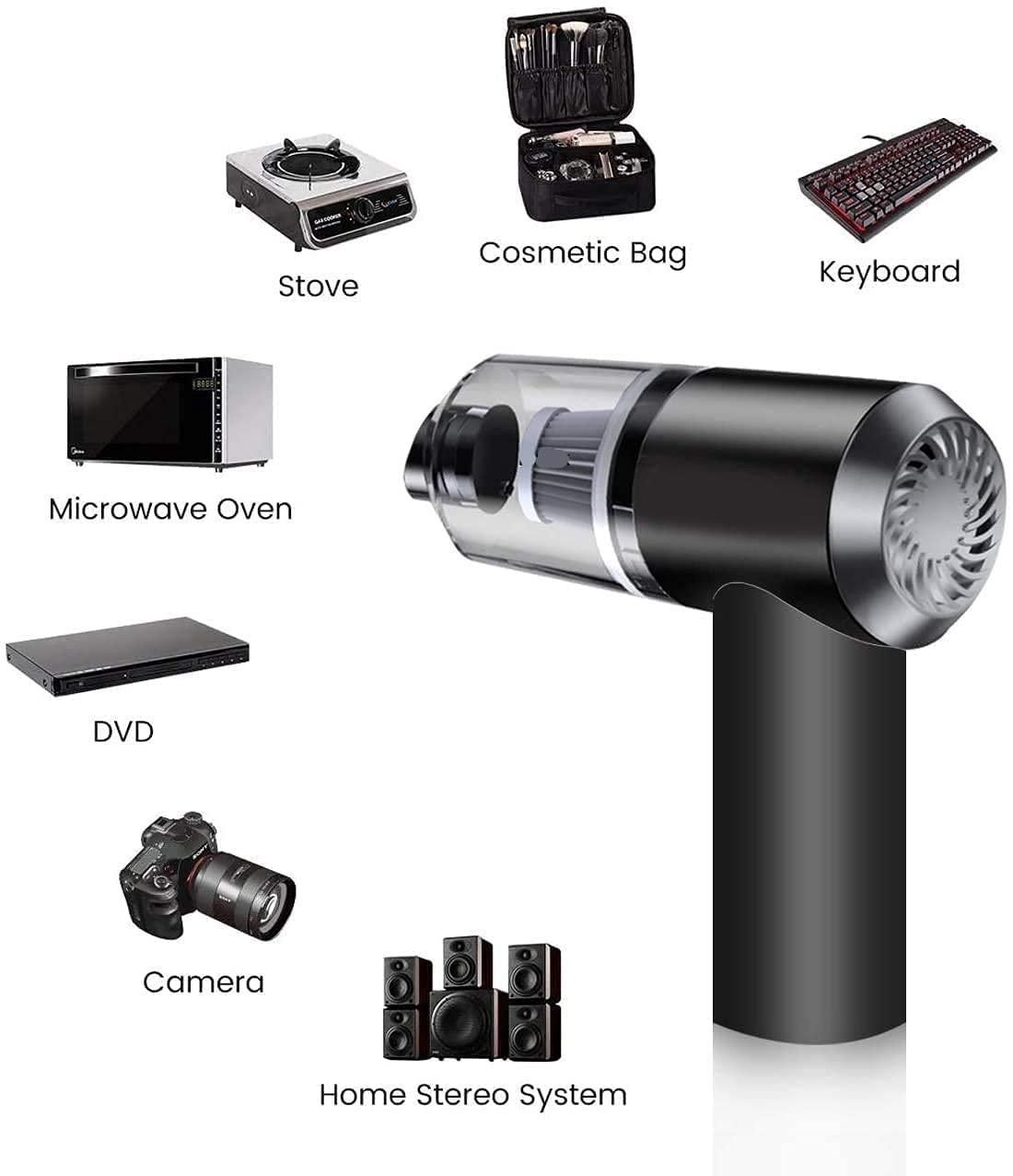 TurboX Portable Air Duster Wireless Vacuum Cleaner