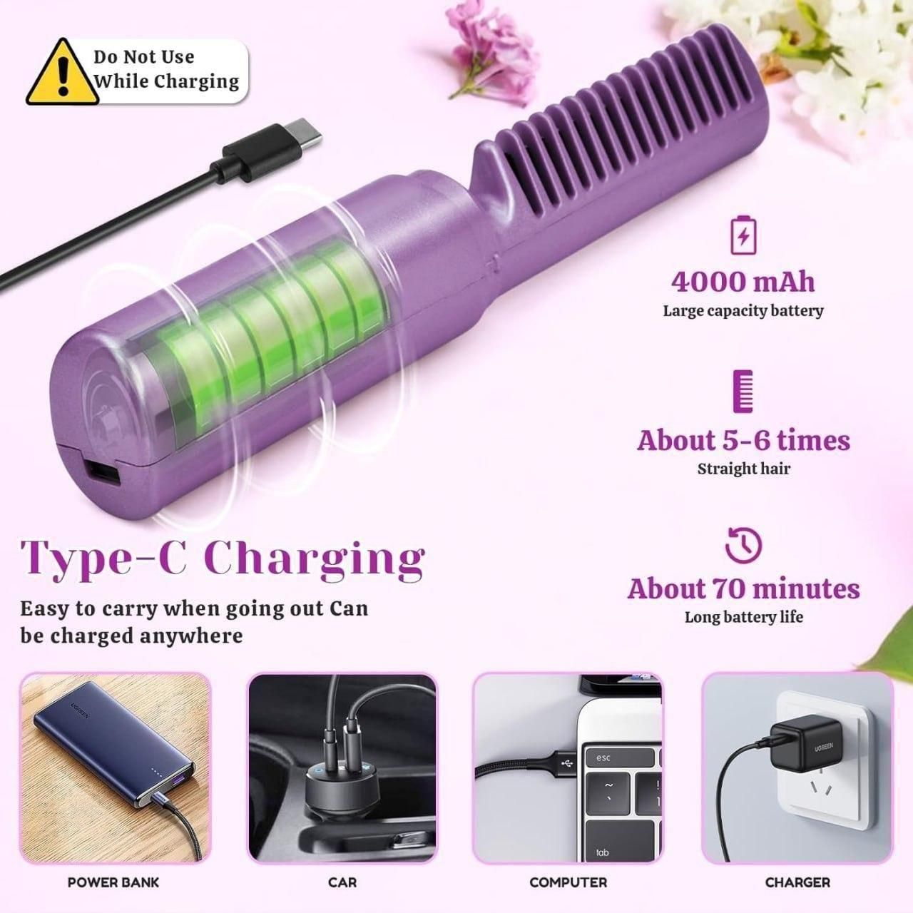 Luxe Mini Hair Straightener Wireless