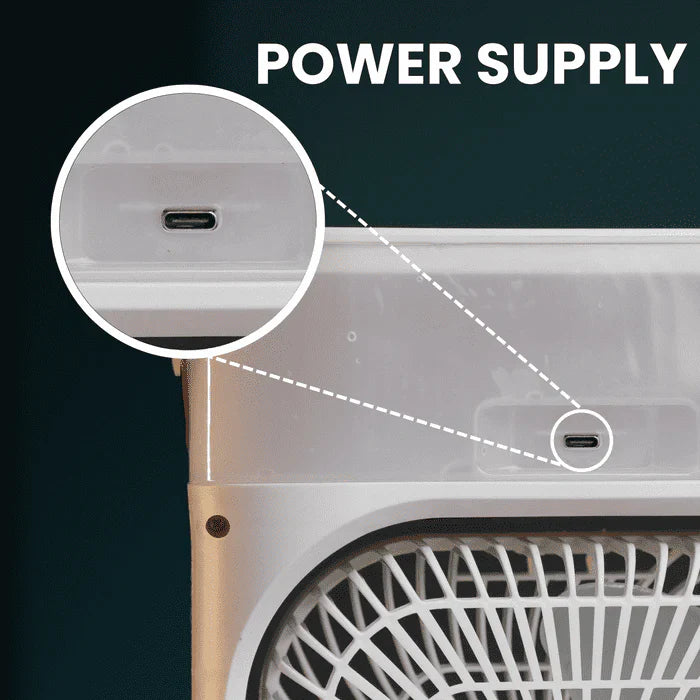 ArcticMist Personal Air Cooler and Humidifier. Portable cooler fan.