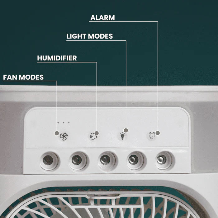 ArcticMist Personal Air Cooler and Humidifier. Portable cooler fan.