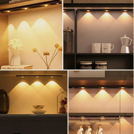 LumiGlow Pro Rechargeable Motion Sensor Light - Wireless Cabinet & Closet LED Lamp